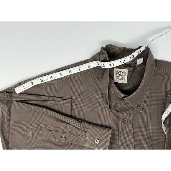 Cinch Men's Button Down Long-Sleeve Dress Shirt size XL Pre-owned - Picture 7 of 10